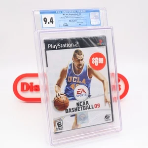 PS2 PlayStation 2 NCAA BASKETBALL 09 2009 -KEVIN LOVE CGC GRADED 9.4 A+ Sealed!  - Picture 1 of 9