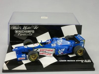 Minichamps F1 1/43 Ligier Mugen Honda JS 43 O. Panis 9 430960009 Vitrine 131341 - Bild 1 von 4