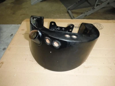 Depósito de tanque de aceite de motor Softail negro Harley Davidson FXST Foto 1 de 4