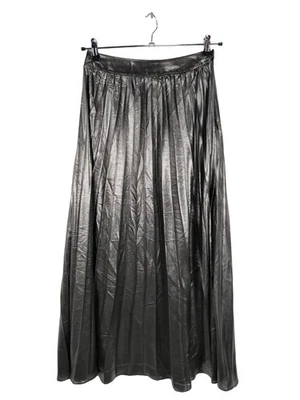 TOMMY HILFIGER Falda plisada Mujeres Falda Talla EU 38 color plata elegante - Imagen 1 de 4