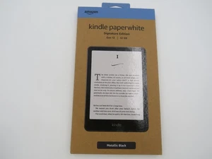Amazon Kindle Paperwhite 12a Generazione 7" 32GB Signature Edition NUOVO SIGILLATO - Foto 1 di 3