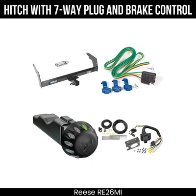 Reboque de engate PKG+ controle de freio para 96-97 Chevy S10 GMC Sonoma Isuzu Hombre 44062 - Imagem 1 de 4