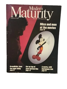 Modern Maturity Magazine Dec 1990-Jan 1991 featuring Walt Disney's Mickey Mouse - Bild 1 von 6