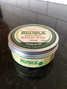 Briwax Natural Wood Wax - Clear 125g 100% Vegan - Picture 1 of 2