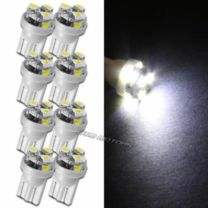 8 x White 6 LED 12V Replacement T10 Wedge Light Bulbs 194 2450 2652 2921 2825 - Bild 1 von 1