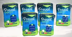 Prevail Per Fit Adult Daily Briefs Diapers Medium 32 - 44'' 6 Packs Of 16 - Picture 1 of 5