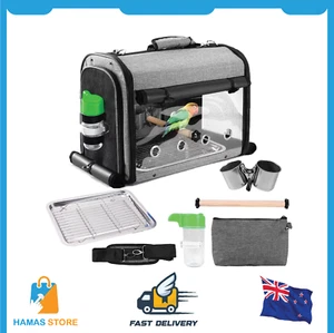 Bird Carrier Bag, Bird Travel Cage with Stand,Foldable - Picture 1 of 5