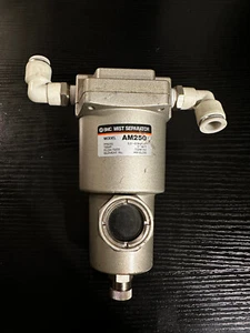 GENUINE SMC AM250 Mist Separator Unit 3/8 NPT FAST SHIP FROM USA - Picture 1 of 4
