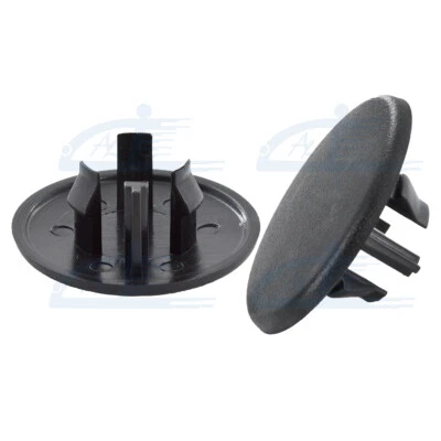 2x REAR ARM REST SEAT BOLT CAP BLACK for CHEVROLET TAHOE YUKON 84099678 84099680 - Image 1 of 4