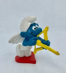 Vintage Cupid (Valentines) Smurf - West Germany Bully 1980 – RARE! - Picture 1 of 2