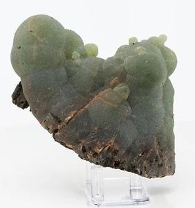 Prehnite & Epidote Crystal Bitryoidal Cluster Balls South Africa 129mm H0644 - Picture 1 of 12