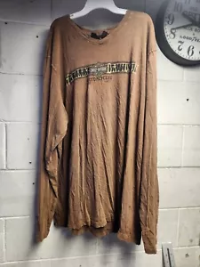 Camisa Harley Davidson Hombre Manga Larga 2xl Usada - Imagen 1 de 7
