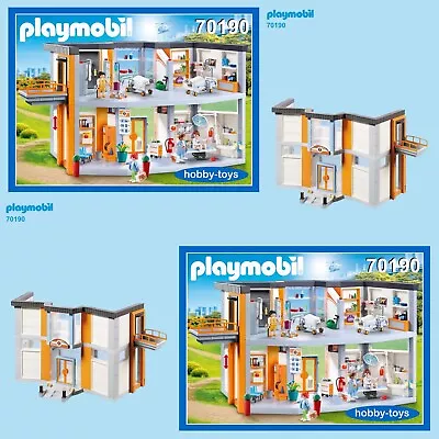 5012 Playmobil - Centro Médico com Ambulância - MP Brinquedos