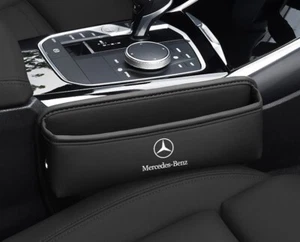New Car Seat Gap Filler Storage Box Phone Holder Organizer for Mercedes Benz - Foto 1 di 14