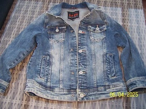 Jeans Jacke von C&A Gr. 128 - Bild 1 von 9