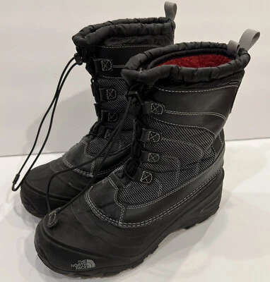 The North Face Alpenglow IV NF0A2T5P Winter Snow Boot Black Women US 7 EU 39 - Image 1 of 4