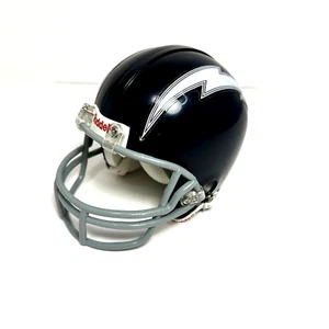 Riddell San Diego/Los Angeles Chargers Mini Helmet - Navy Blue & White Bolts - Picture 1 of 6