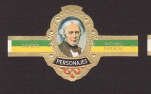 Michael Faraday escaso inventor científico banda de cigarros de Europa - Imagen 1 de 1
