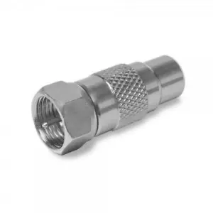 Coaxial F Plug Female Adapter for Atari 7800/ Atari 5200/ Atari 2600/ ColecoVisi - Picture 1 of 2