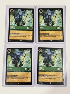 Disney Lorcana Ursula's Return- Hades #74/204 Legendary Emerald Reg/Non Foil (4) - Picture 1 of 4