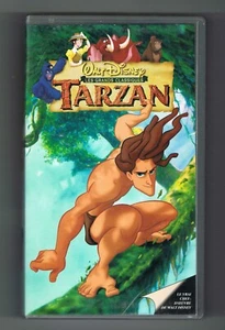 TARZAN - WALT-DISNEY - CASSETTE VIDEO VHS - BON ÉTAT - Photo 1/2