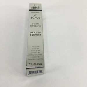 Whish Lip Scrub Vanilla Bean Gently Exfoliates Smooths & Softens 0.75 oz - Picture 1 of 6