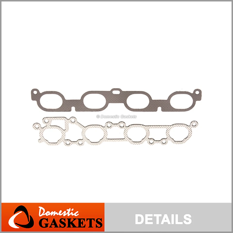 Juego de juntas de colector de admisión Fit 00-02 Infiniti G20 Nissan Sentra 2,0 L DOHC SR20DE Foto 1 de 3