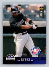 1997 Collector's Choice Baseball #319 Ellis Burks All-Star Colorado Rockies