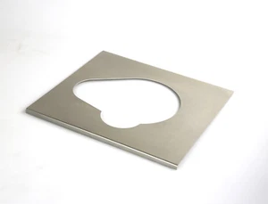 Deckplatte Platte face plate für Thorens TD 126 Aluminium unbehandelt - Bild 1 von 1