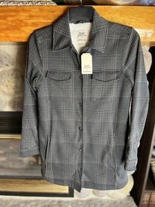Womens Blake Shelton x Lands End Sherpa Fleece Lined Insulated Jacket Small NWT - Picture 1 of 12