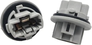 Enchufe de bombilla de señal de giro frontal 2 piezas gris OEM 90075-60060 compatible... - Imagen 1 de 4