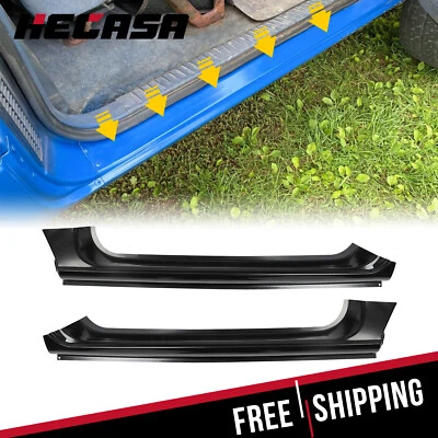 Rocker Panels For 94-02 Dodge Ram 1500 2500 3500 Full Size Pickup w/o rear doors - Image 1 of 4