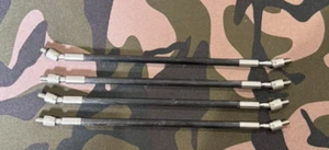 Solar Tackle Carbon Adjustable Butt Banger Arms x 4 180mm Old School - Bild 1 von 6