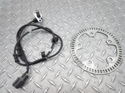 2008 08 09 Kawasaki ZG1400 Concours 14 OEM lote de anillos sensores de rueda delantera ABS Foto 1 de 4