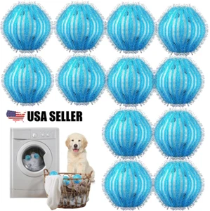 10× Pet Hair Remover for Laundry Lint Remover Washing Balls Reusable Dryer Balls - Picture 1 of 13