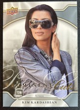 Kim Kardashian 2009 Upper Deck Prominent Cuts Rookie Card RC #26 Hard To Find