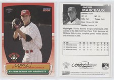 2005 Choice New York-Penn League Top Prospects Jacob Marceaux #11 Rookie RC