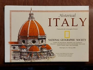 National Geographic / Map / Historical Italy / February 1995 - Imagen 1 de 3