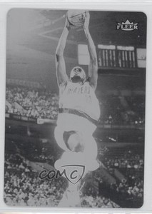 2006-07 Fleer Ultra Printing Plate Black 1/1 Darius Miles #132 3c7