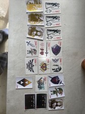 Lot of (19) 2016 Enterplay Legend Of Zelda Fun Tattoos And Stickers Tats Link 