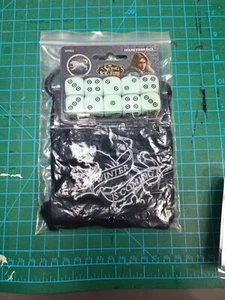 Juego de Dados Stark y Bolsa de Dados Stark ASOIAF Kickstarter Exclusivo Totalmente Nuevo - Imagen 1 de 2