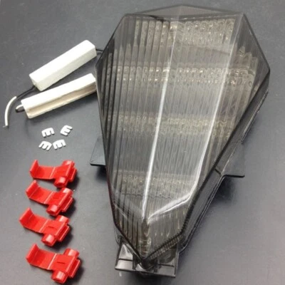 Luz trasera LED humo integrado señal de giro apta para Yamaha YZF R6 2006 2007-2016 Foto 1 de 4
