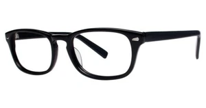 MODERNAS LENTES ÓPTICAS LÍRICAS UNISEX DE PLÁSTICO 51-15-140 NEGRAS CON ESTUCHE BLANDO - Imagen 1 de 1