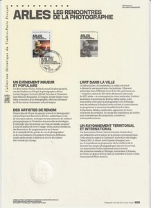 Document Philatélique 1er Jour : 13 2023 Arles Rencontres de la Photographie - Picture 1 of 1