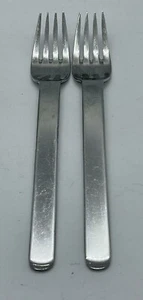 (2) Sabatier 18/10 Stainless China SB18 Dinner Fork Lot ~ 8” - Picture 1 of 8