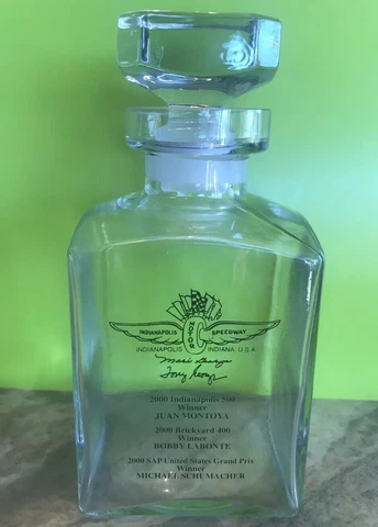 JIM NABORS “Gomer Pyle” 2000 Indy Motor Speedway Winners Decanter Estate Item!!! Cover