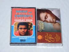 Lot of 2 Charley Pride Cassette Tape The Essential & Pride of America