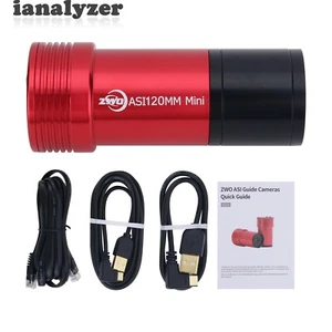 ZWO ASI120MM Mini Guide Astronomy Camera 1/3-inch USB2.0 Telescope Accessories - Picture 1 of 7