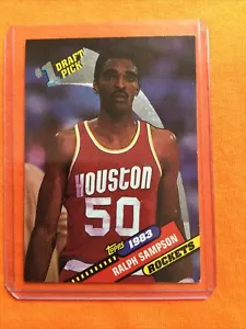 1993 Topps #1 NBA 1983 Draft Pick Ralph Sampson Card-Houston Rockets! - Picture 1 of 2
