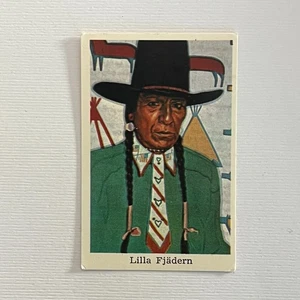 1968 Dutch Gum Unnumbered Western Set  Lilla Fjädern Little Feather - Picture 1 of 2